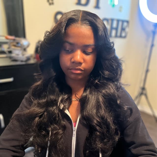 SewIn Closure & Makeup at Hair By SheShe in Channelview, TX