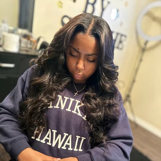 Sew In Leave Out /Makeup service at Hair By SheShe in Channelview, TX
